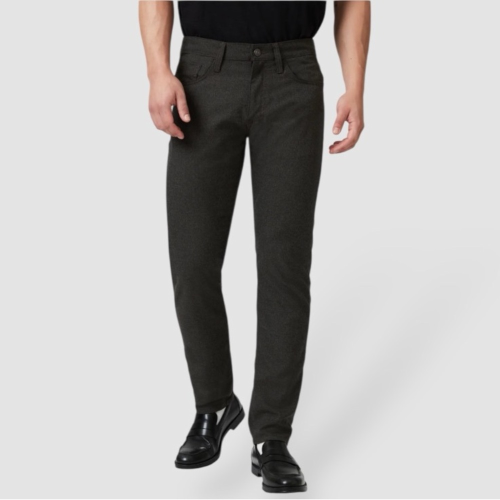 Marc Jacob’s Slim Fit Five-Pocket Cotton Twill Pants In Charcoal Grey | EU 50